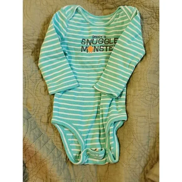 Carters Mint Green One Piece - Picture 2 of 3